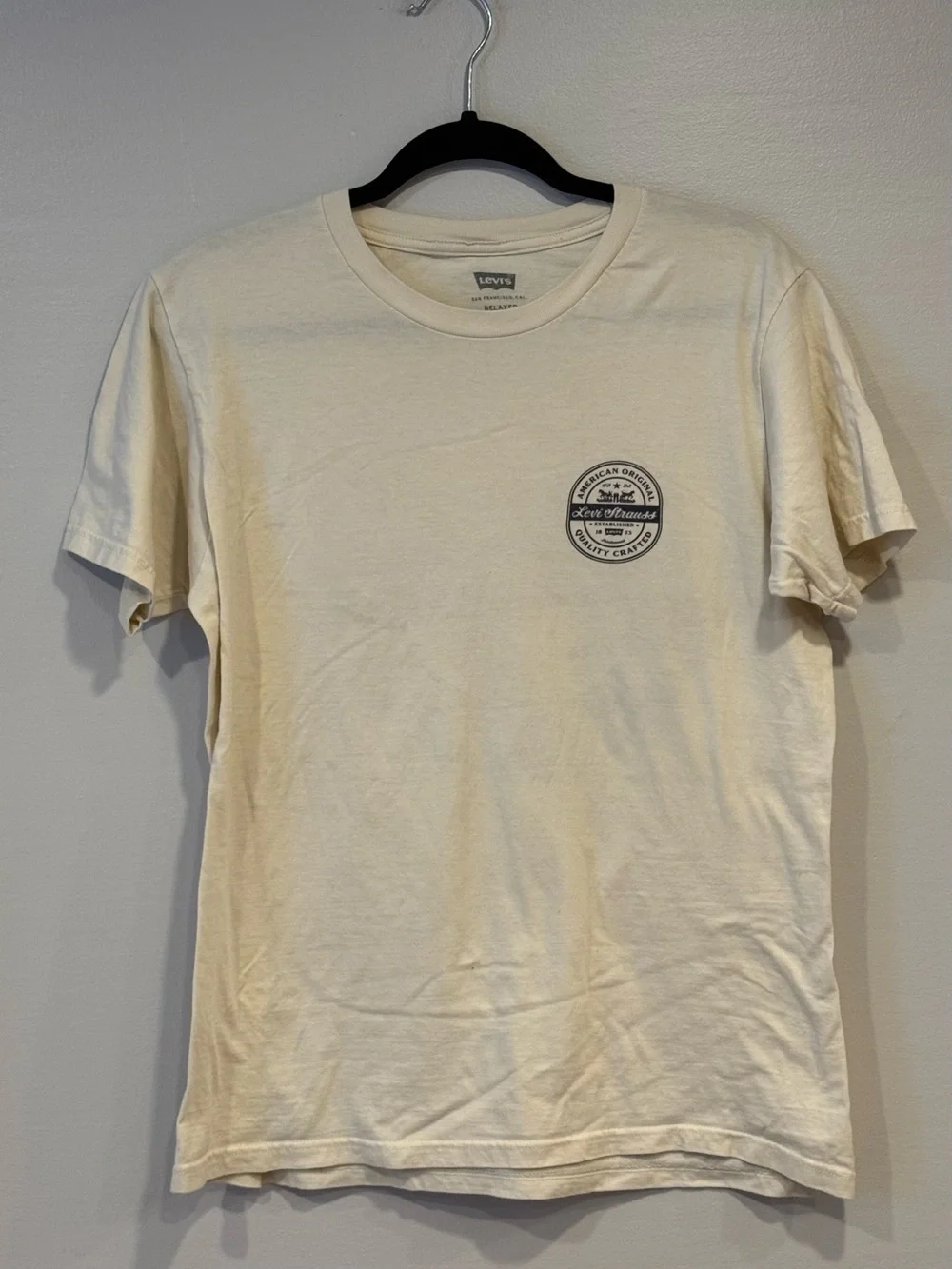Levi's Relaxed Fit Short Sleeve Classic Graphic T-Shirt 100% Cotton Men's Medium